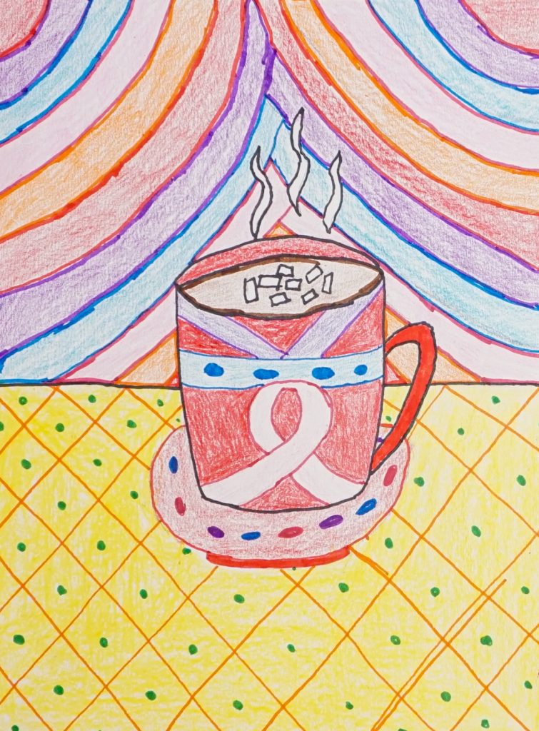 Hot Cocoa on a Cold Morning, Artwork No. 4