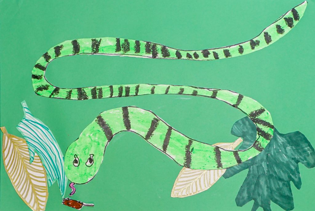 Snake Finds Mouse, Artwork No. 26