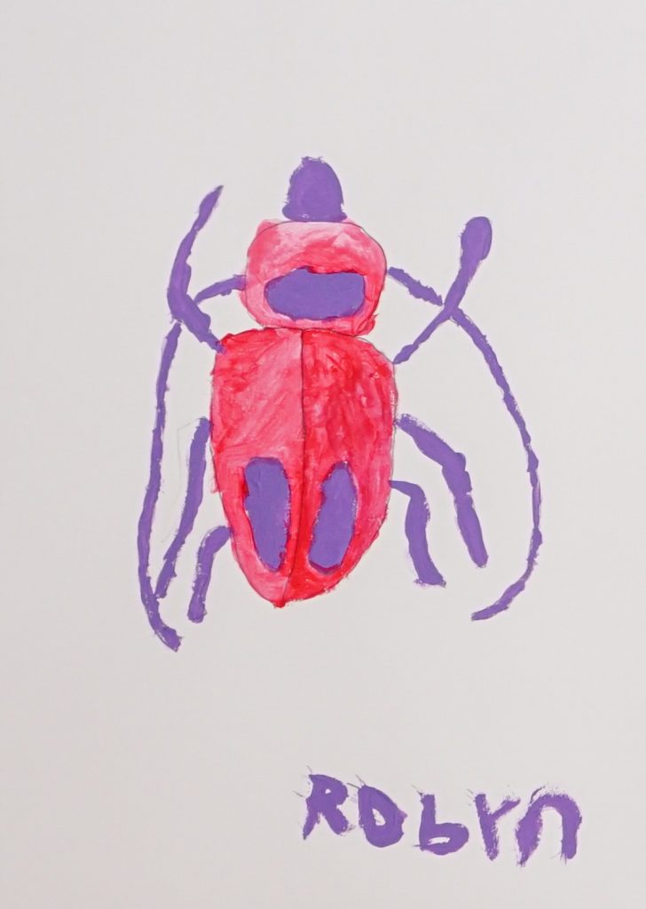 Lady the Pink Bug, Artwork No. 31