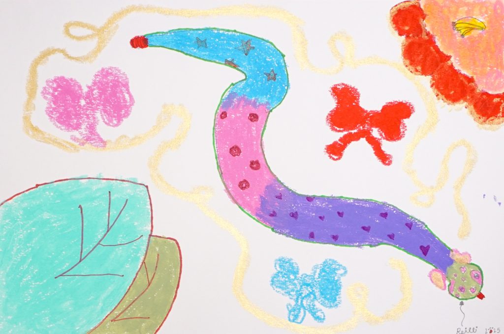 Reilli the Snake, Artwork No. 34