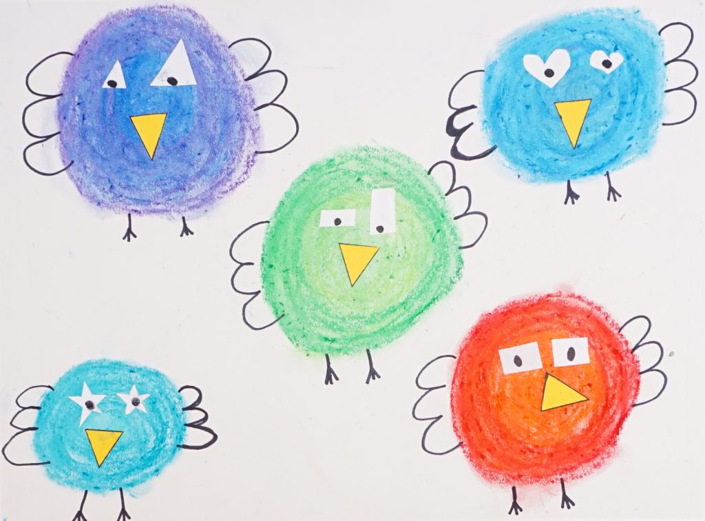 Pom Pom Chicks, Artwork No. 46