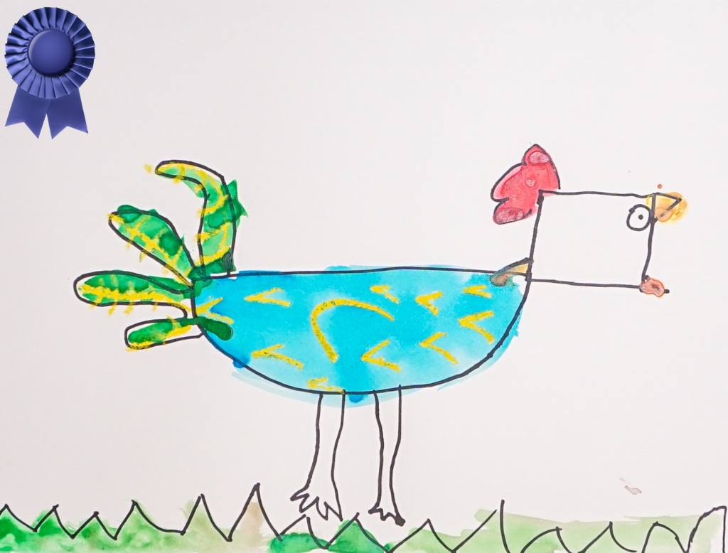 The Rooster That Eats Everything He Sees, Artwork No. 51