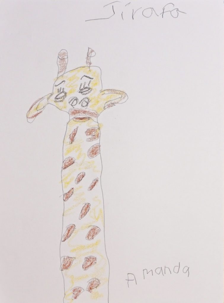 Girafa del Texas Children's, Artwork No. 76