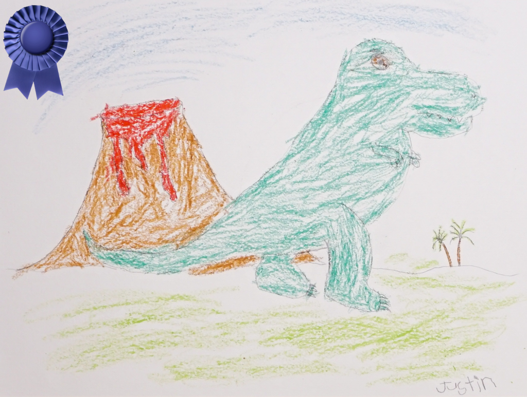 Justin's T-Rex, Artwork No. 77