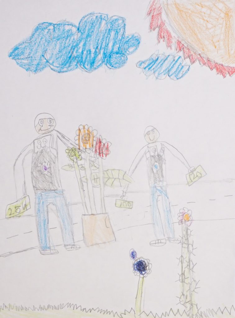 Comprando Flores para Mami, Artwork No. 90