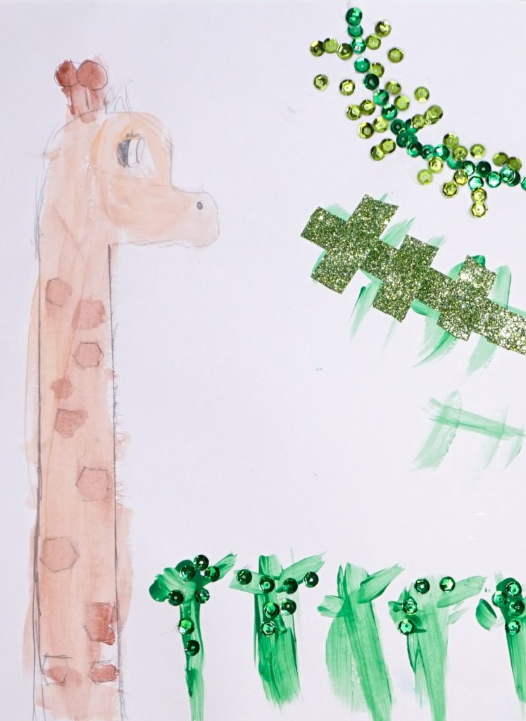 Hungry, Hungry Giraffe, Artwork No. 99