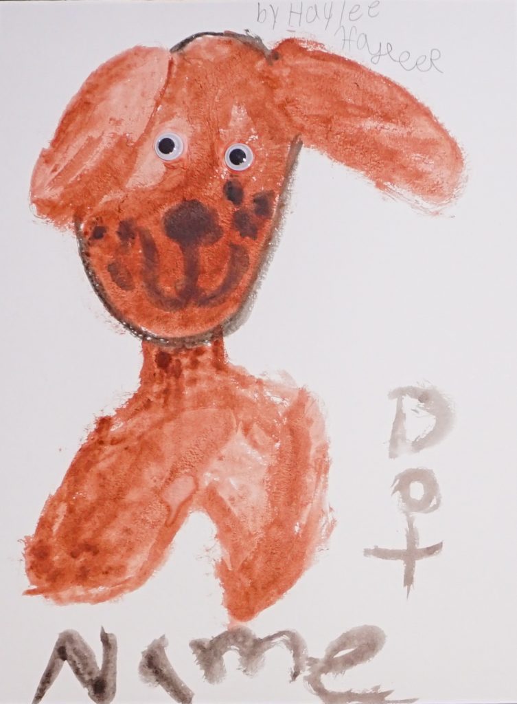 Dot the Dog, Artwork No. 126