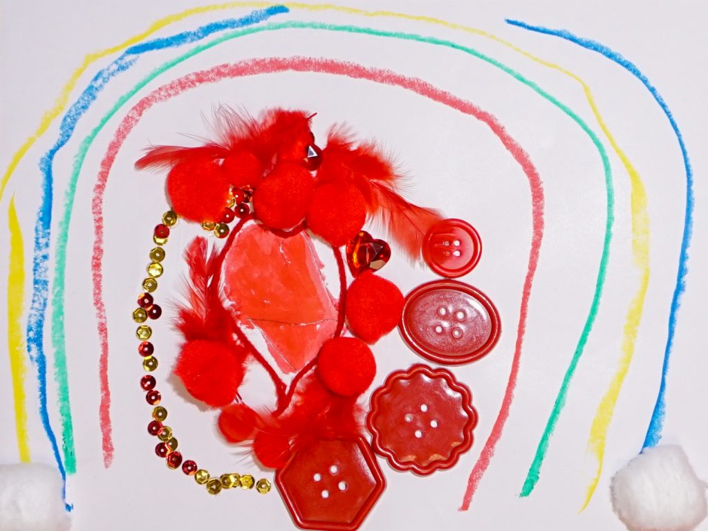 Rainbow Heart, Artwork No. 134