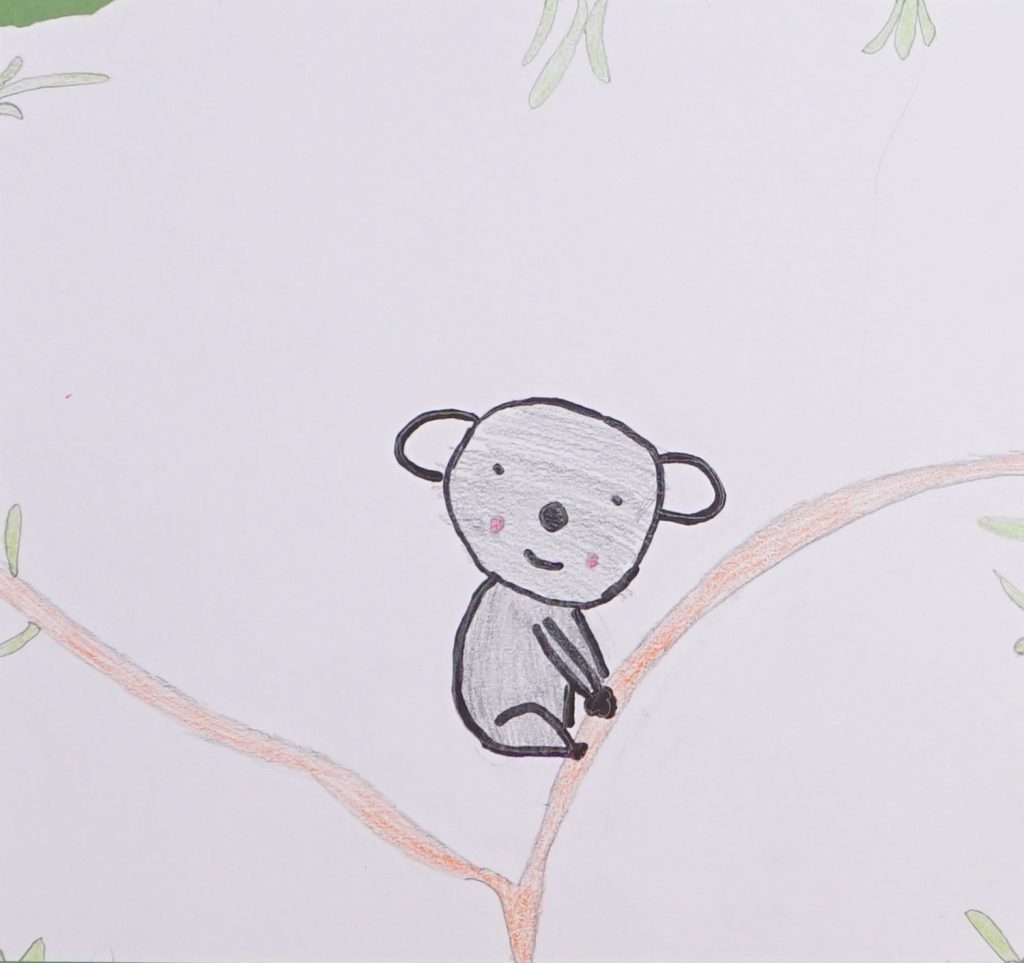 Koala in the Tree, Artwork No. 146