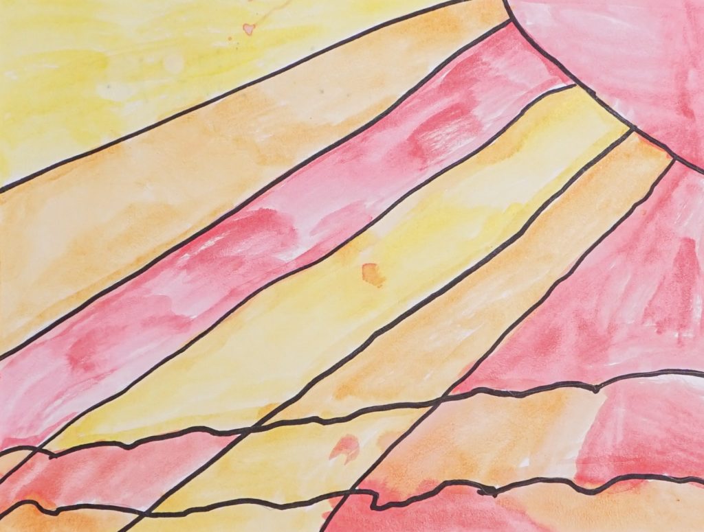 Pink Sunset, Artwork No. 148