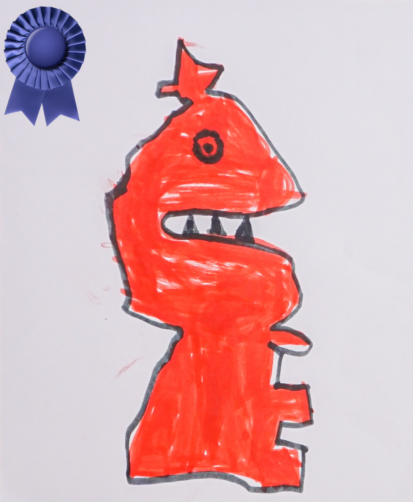 Fire Dragon, Artwork No. 149