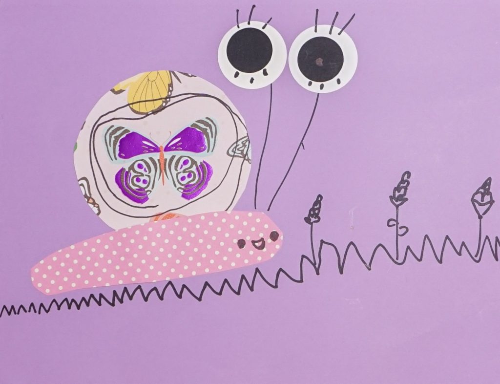 Butterfly Snail, Artwork No. 183