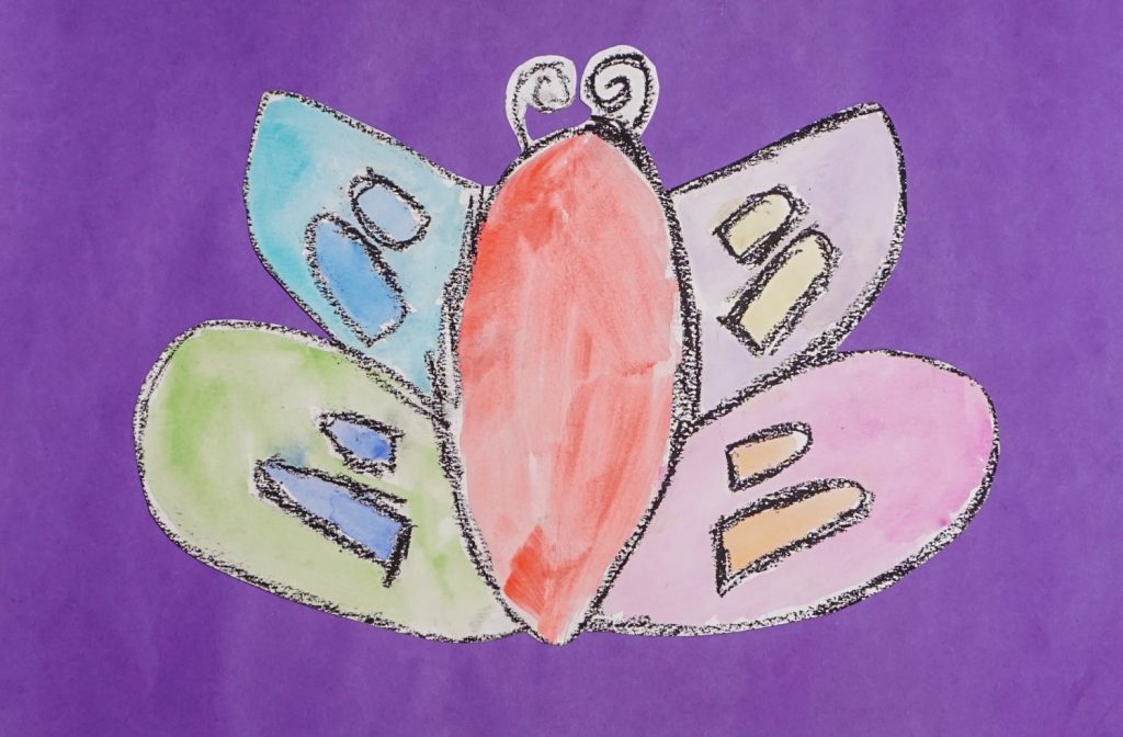 The Colorful Butterfly, Artwork No. 185