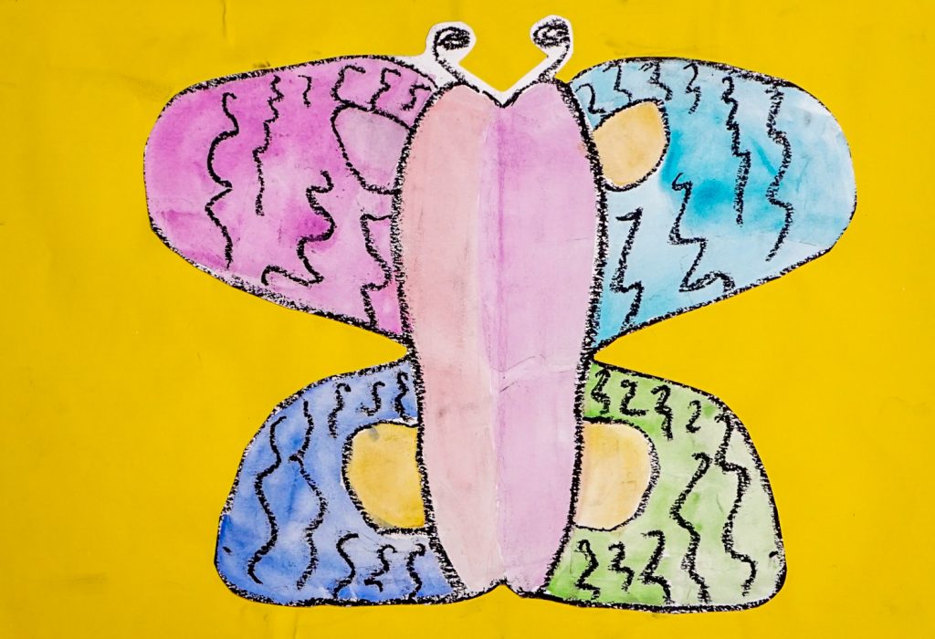 Sophia the Butterfly, Artwork No. 186