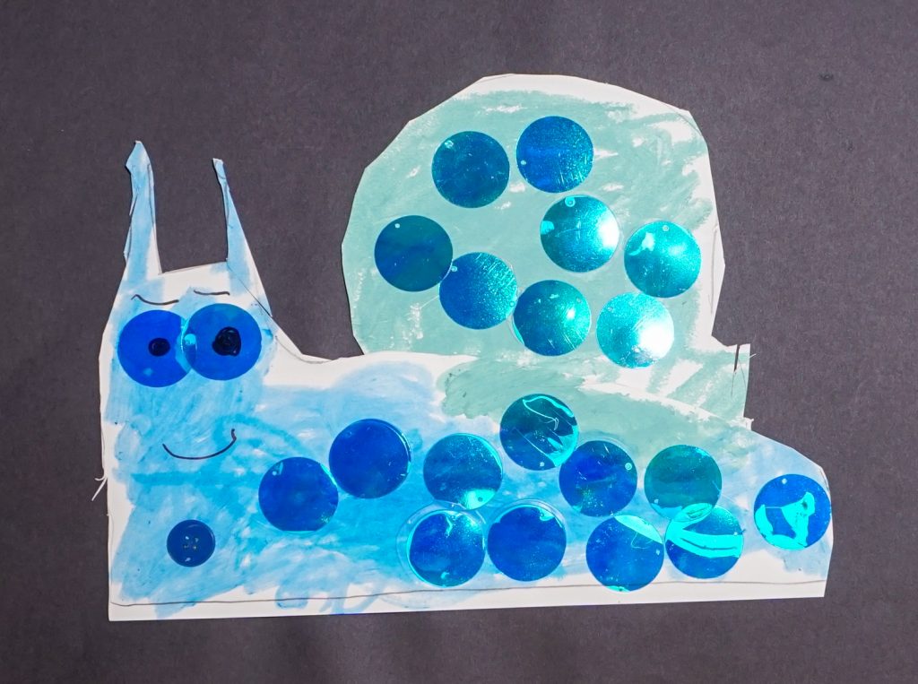 Funny Snail, Artwork No. 189