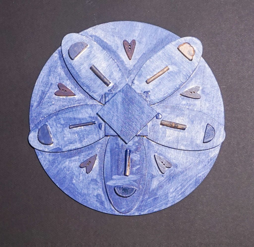 Blue Mandala, Artwork No. 212