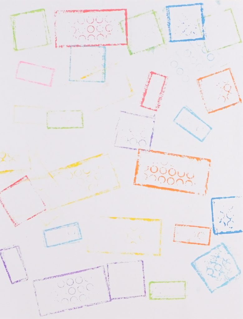 Orange Bricks, Artwork No. 236