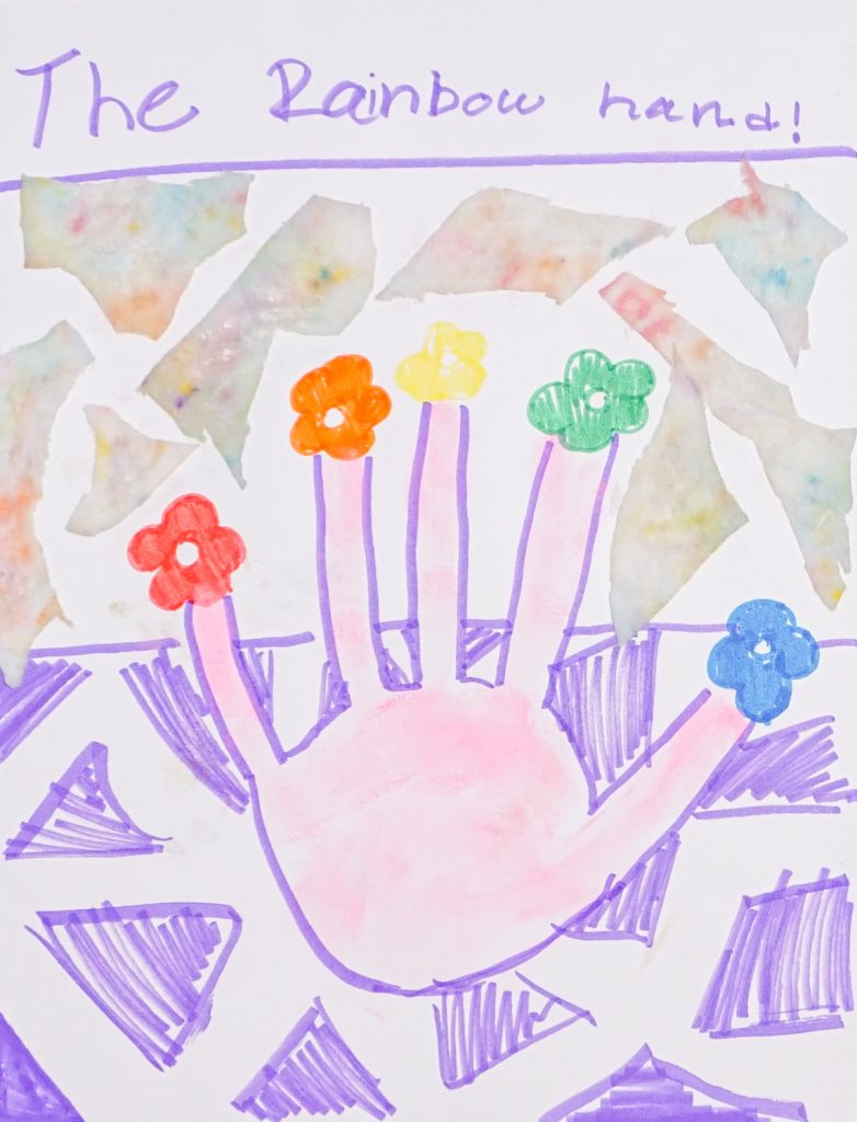 The Rainbow Hand, Artwork No. 238